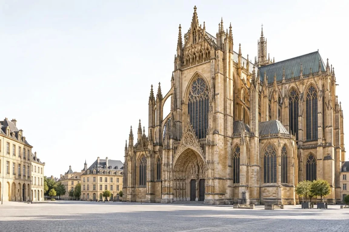 Visiter Metz : cathédrale Saint-Étienne et ses détails gothiques
