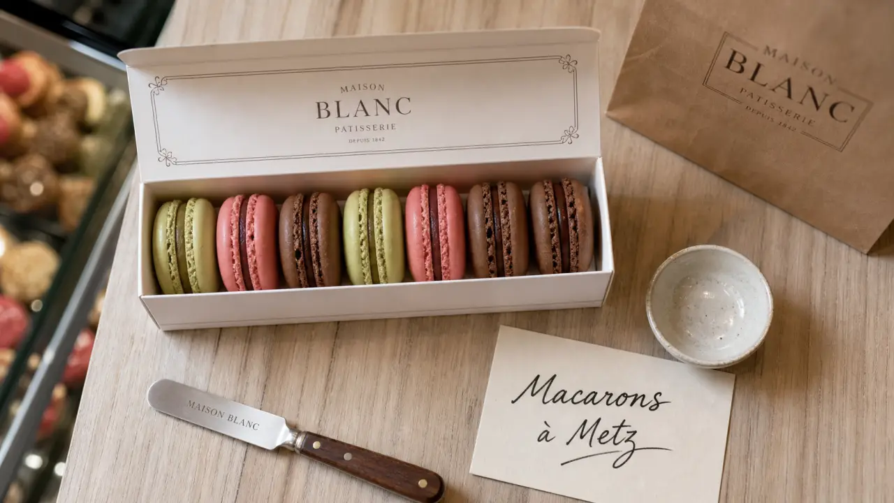 Macaron metz : boîte de macarons à Metz, parfums à comparer