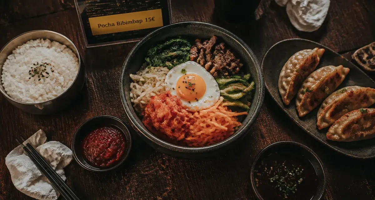Restaurant pocha metz : bibimbap coréen et mandu grillés à 15 €