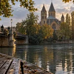 Visiter Metz, bords de Moselle et Temple Neuf depuis la gare