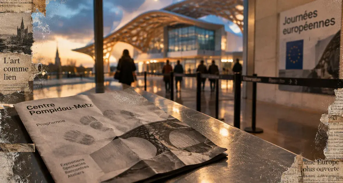 Centre Pompidou-Metz journée du patrimoine : programme et réservations à vérifier