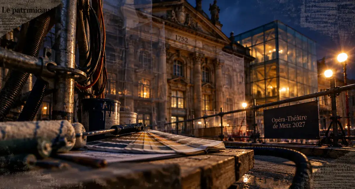 Opéra-Théâtre de Metz : le chantier avance vers une réouverture fin 2027