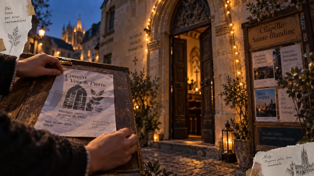 La chapelle Sainte-Blandine, un nouveau carrefour culturel à Metz