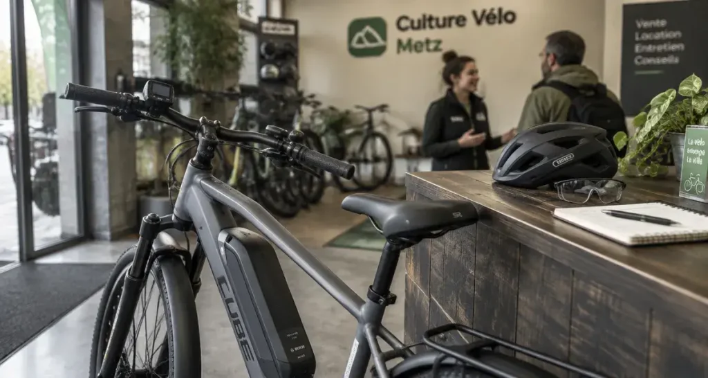 Culture Vélo Metz : vélos, atelier et retrait en magasin sous 2 heures