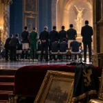 Le FC Metz pose pour sa photo officielle au musée de La Cour d’Or
