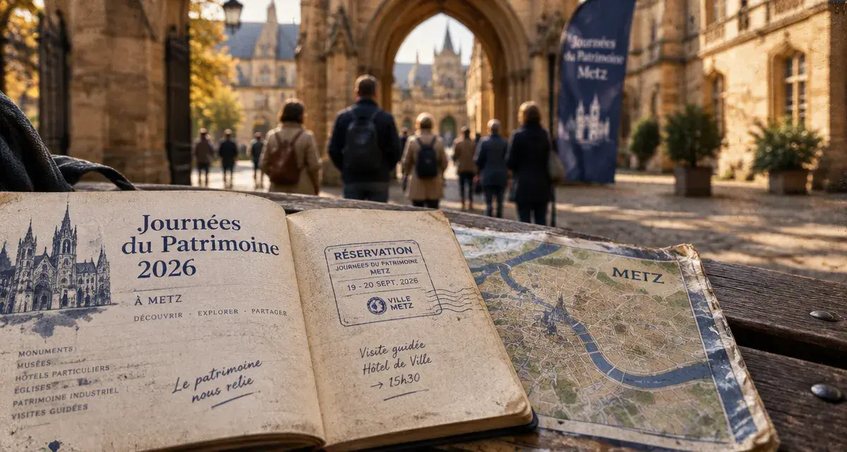 Journées du Patrimoine 2026 à Metz : les visites et concerts annoncés