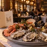 Restaurant flo Metz : fruits de mer et rosé dans une brasserie près de la gare